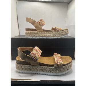 Steve Madden Jaklin Multi Platform Sandal Size 7